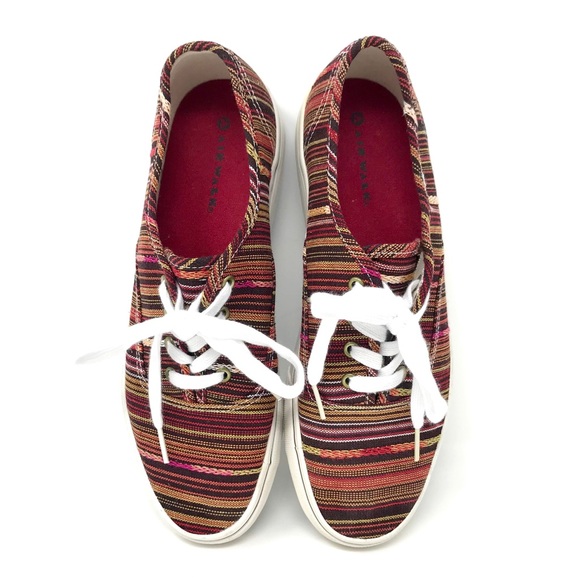 Airwalk Baja Aztec Tribal Canvas Sneakers 10 - Picture 9 of 16